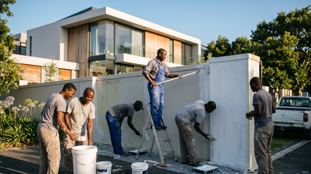 Professional painters working in Brackenfell, Cape Town